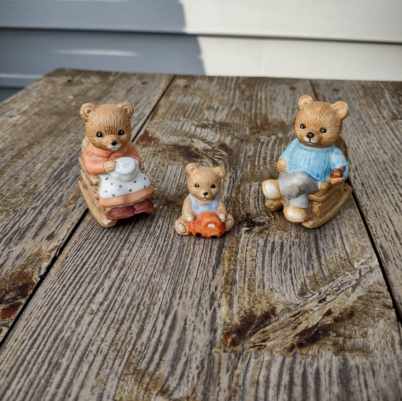 Vintage Homco bear family - Picture 3 of 6